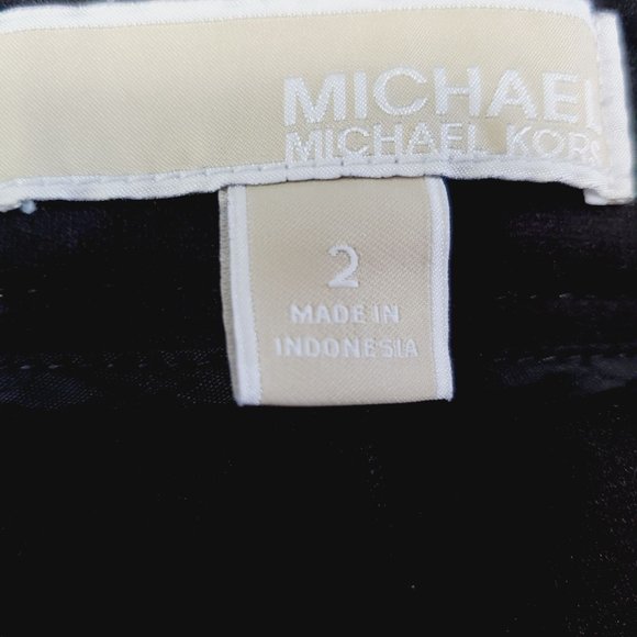 Michael Michael Kors Black Riding Style Skinny Ankle Pant Sz 2 - Picture 6 of 7